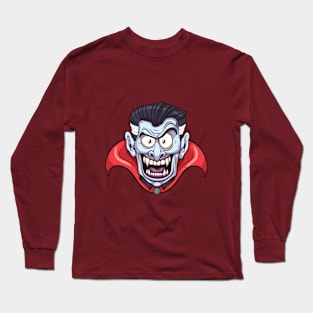 Vampire Face Long Sleeve T-Shirt